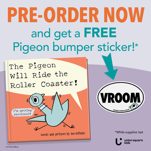 The Pigeon Will Ride the Roller Coaster Digital Marketing Assets